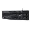 Groov-e Wired Full Size Keyboard USB Connection - Black - GVPC20BK