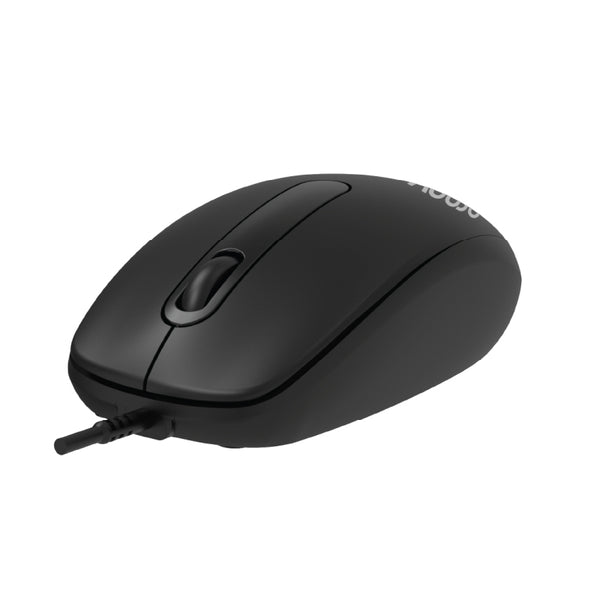 Groov-e Wired Optical Mouse With USB Connection - Black - GVPC21BK