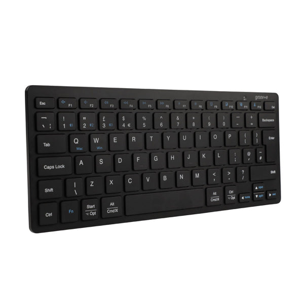 Groov-e Multi Device Wireless Bluetooth Keyboard - Black - GVPC22BK