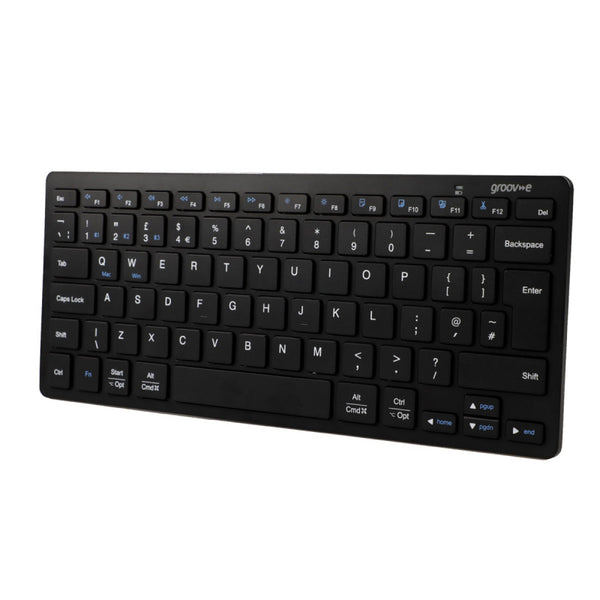 Groov-e Multi Device Wireless Bluetooth Keyboard - Black - GVPC22BK