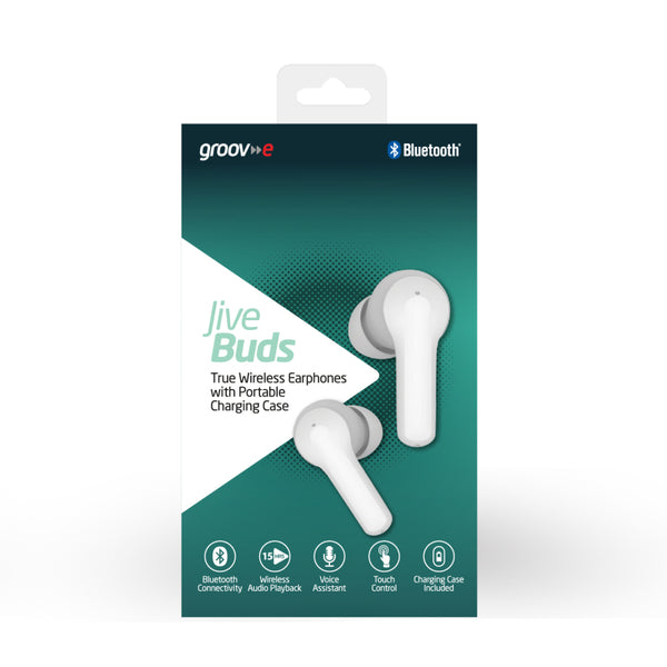 Groov-e Jive Buds True Wireless Earphones with Charging Case - GVTW04