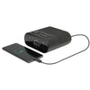 Groov-e Roma Alarm Clock Radio with DAB+/FM Radio With LED Display - Black - GVCR03BK