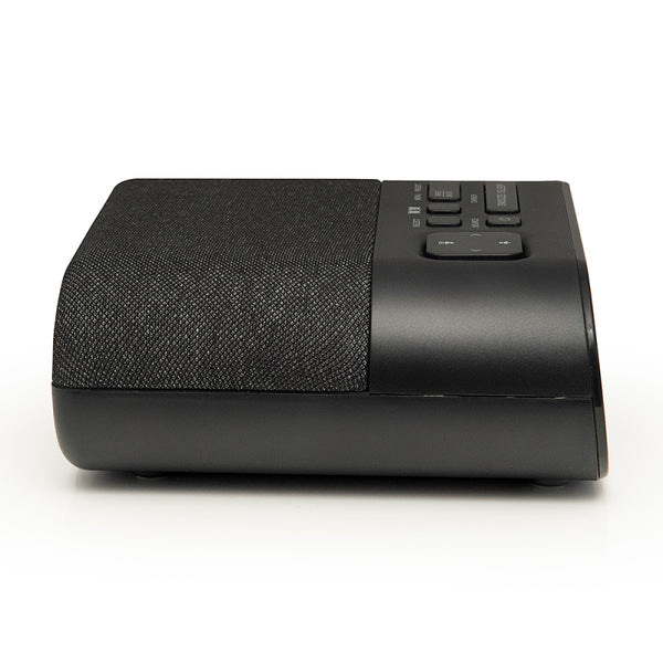 Groov-e Roma Alarm Clock Radio with DAB+/FM Radio With LED Display - Black - GVCR03BK
