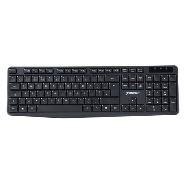 Groo-ve Wireless Full Size Keyboard - Black - GVPC17BK
