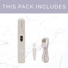 LLoytron Paul Anthony SPA Pro Lithium Rechargeable 2in1 Facial & Eyebrow Trimmer - H3501
