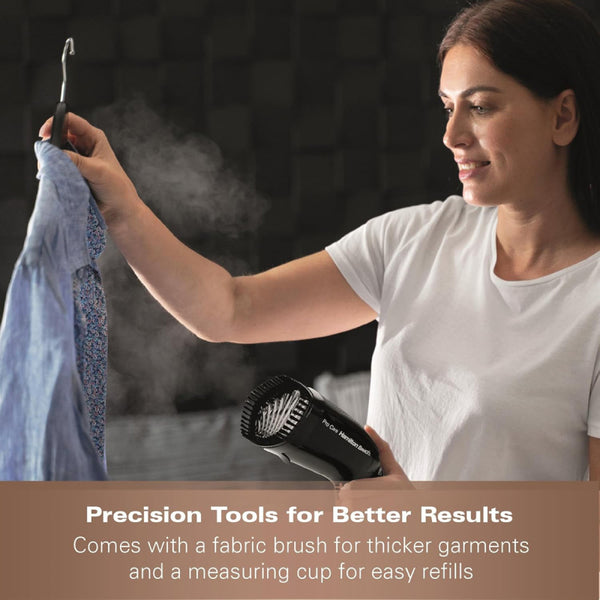 Hamilton Beach Procare Handheld Garment Steamer - Black & Bronze - HB016