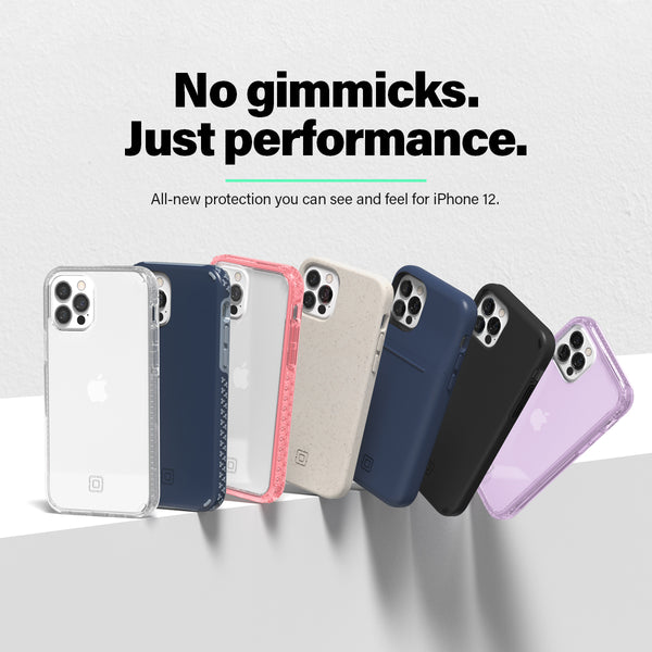 Incipio Grip Case for Apple iPhone 12 Mini, 12, 12 Pro, 12 Pro Max - 5 Colours
