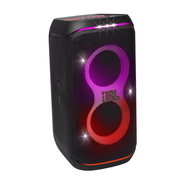 JBL Partybox Club 120 Portable Bluetooth Party Speaker | Handle, Splashproof, Lights, 18h Playtime - Black