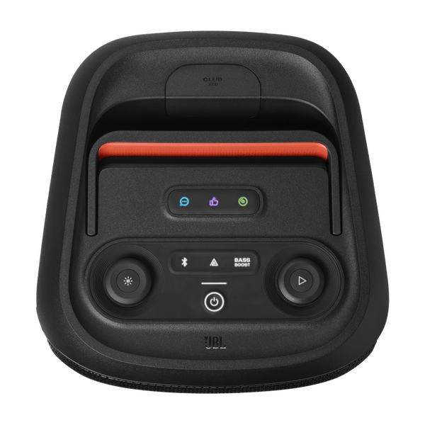 JBL Partybox Club 120 Portable Bluetooth Party Speaker | Handle, Splashproof, Lights, 18h Playtime - Black