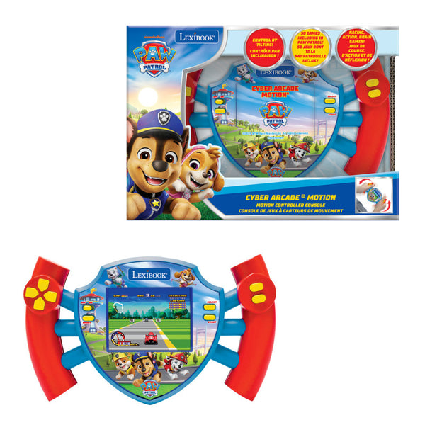 Lexibook Paw Patrol Cyber Arcade Motion LCD Console with 50 Games - JL3180PA