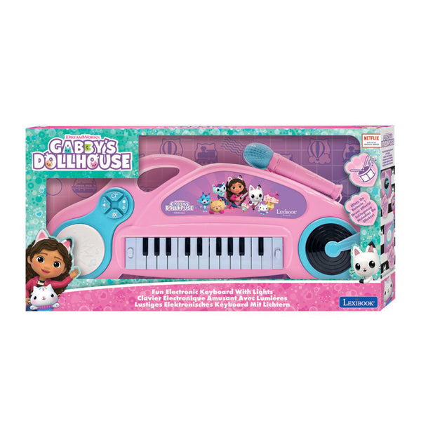 Lexibook Kids Electronic Keyboard with Lights & Microphone - K704