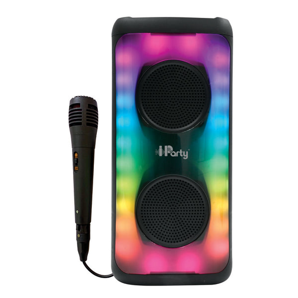 Lexibook Flame Bluetooth Speaker with Mic and Party Lights - K83