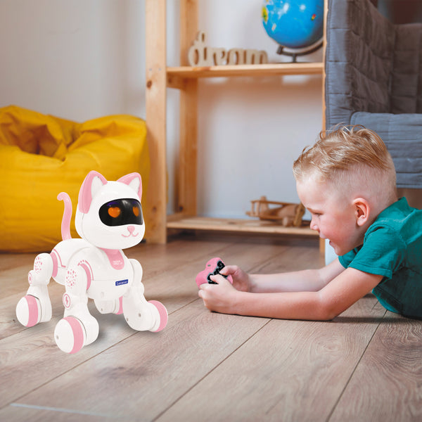 Lexibook Power Kitty Junior Programmable Smart Robot Cat With Remote Control - KIT01