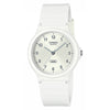 Casio Casual Watch with White Dial and Bio-Based Resin Strap - White - MQ-24B-7BEF