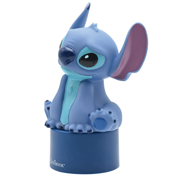 Lexibook Disney Stitch Kids LED Nightlight with Speaker - NS01D