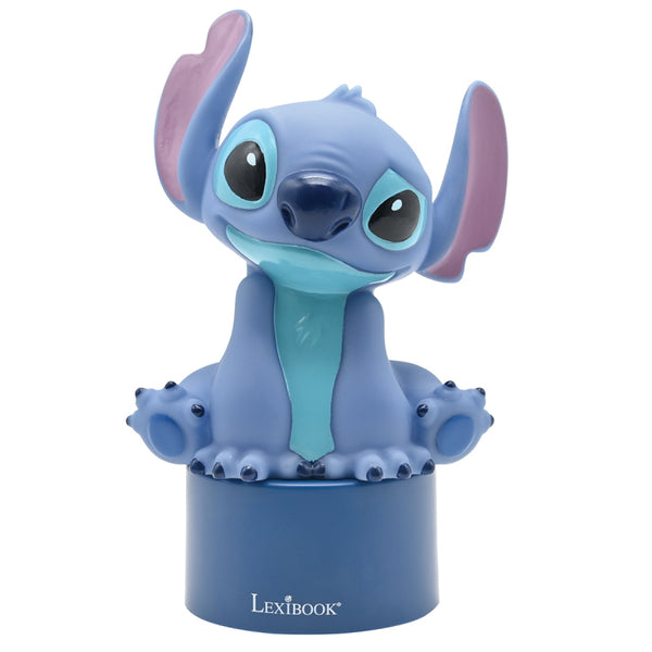 Lexibook Disney Stitch Kids LED Nightlight with Speaker - NS01D