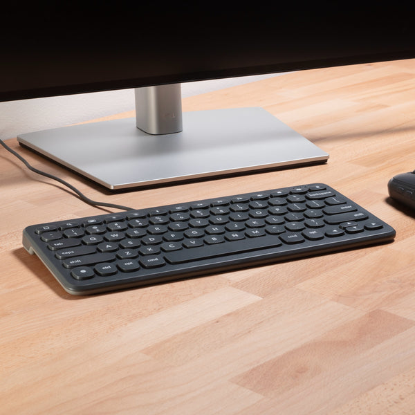 ZAGG Connect Type-C 12-inch Wired Keyboard - Black - 103211036