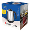 Russell Hobbs 1.7L Fast Boil Brushed Stainless Steel Kettle - 23910