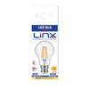 Linx A60 Reflector Clear B22 4W / 6.5W / 8.5W LED Filament Bulb White Daylight / Warm White - LX00