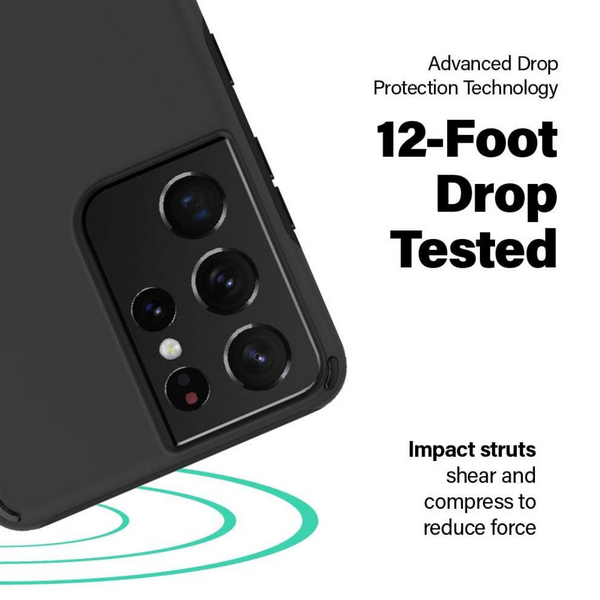 Incipio Duo Protective Case for Samsung Galaxy S21, S21+ & S21 Ultra - Black, Red or Blue