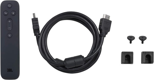 JBL SoundBar 2.0 All In One MK2, Television Speaker for Home Entertainment Sound System, Sleek and Compact Design - Black