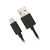 Veho Pebble Apple Certified MFi Lightning To USB Cable | (0.2m/0.7ft) - Black - VPP-601-20CM