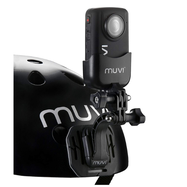 Veho Muvi Mount / Muvi Helmet Front/Face Mount - Black - VCC-A018-HFM