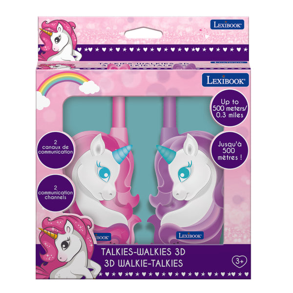 Lexibook Kids 3D Walkie-Talkies With Up To 500M Range - TW18