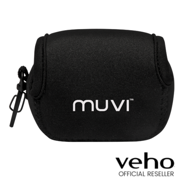 Veho Muvi K-Series Camera Neoprene Bag - Black - VCC-A049-KCB