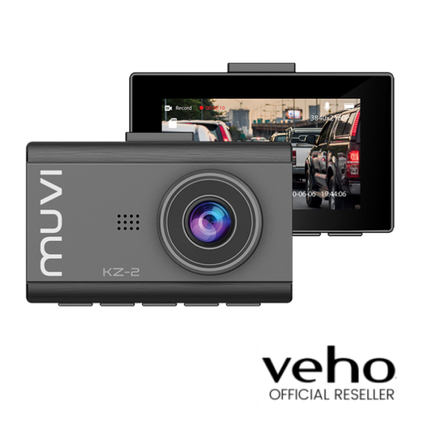 Veho Muvi KZ-2 Pro DriveCam 4K Dashcam | G-Sensor | HDR - VDC-003-KZ2