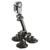 Veho Muvi Universal Professional Triple Cup Suction Mount for Muvi KX-Series - Black - VCC-A027-3SM
