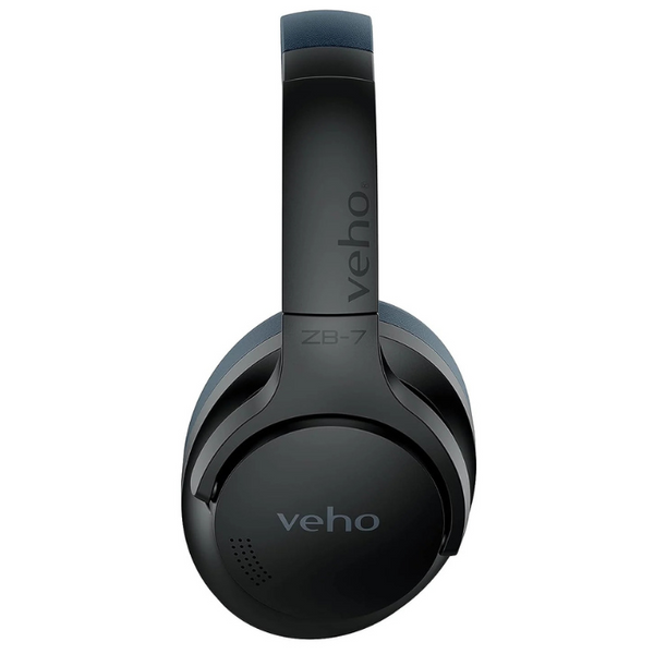 Veho ZB-7 Wireless Active Noise Cancelling Headphones 5.0 Bluetooth - Black - VEP-024-ZB7-B