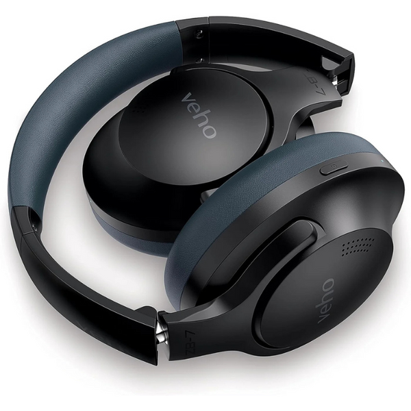 Veho ZB-7 Wireless Active Noise Cancelling Headphones 5.0 Bluetooth - Black - VEP-024-ZB7-B
