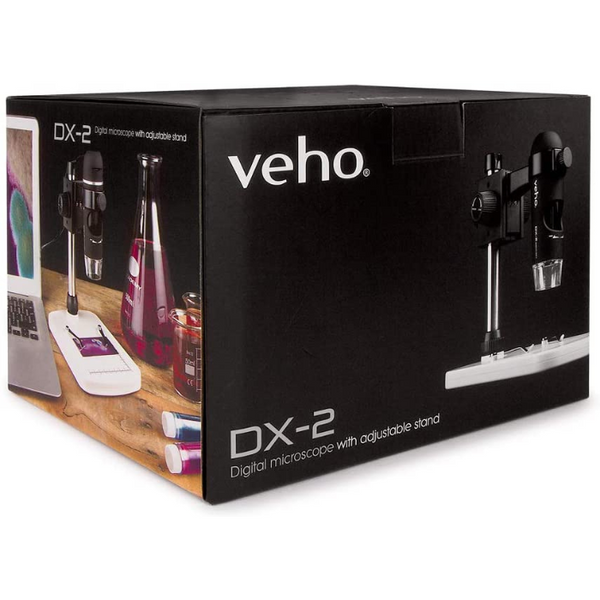 Veho Discovery DX-2 USB 5MP Microscope | 300x Magnification - VMS-007-DX2