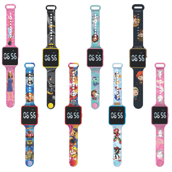 Lexibook LED Digital 12H/24H Display Kids Watch - DMW060