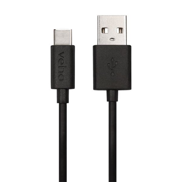 Veho Pebble USB-A to USB-C™ Charge and Sync Cable | 0.2m/0.7ft - VCL-002-C-20CM