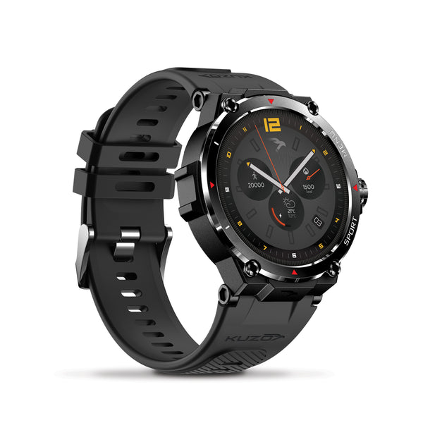Veho Kuzo II F2-S Sports Smart Watch With GPS - Black - VSW-003-F2S-B