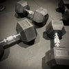 Hex Dumbbells at Home Weights for Strength Training | Iron, Rubber, Non-Slip