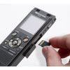 Olympus Digital Voice Recorder 8GB with Built-in USB plus Micro SD Slot - Black - WS883