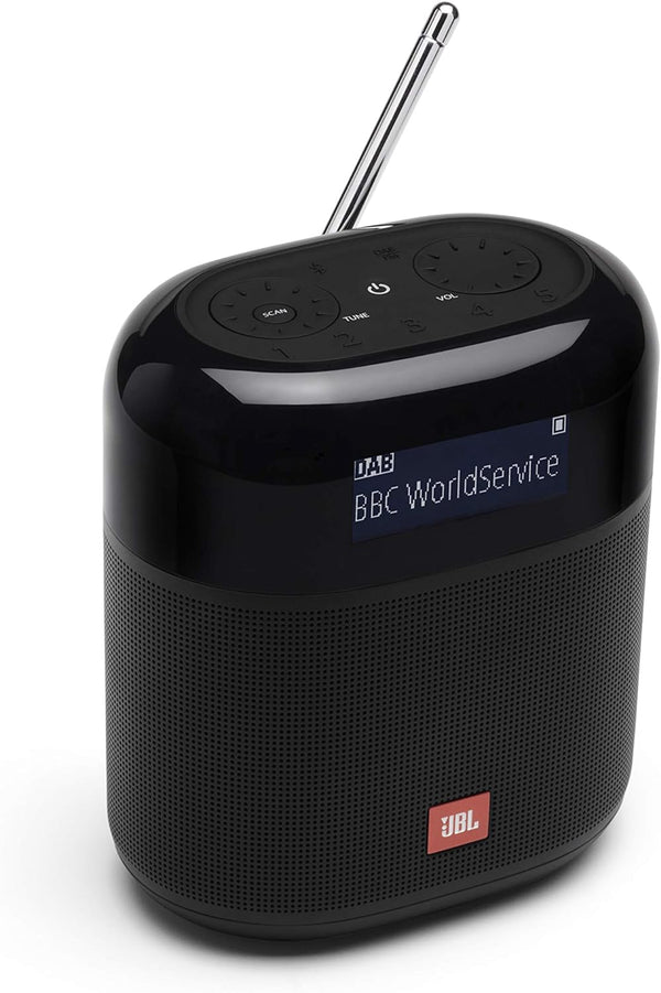 JBL Tuner XL Powerful Portable Radio - Bluetooth Speaker with DAB & FM Radio, 15h Wireless Music - Black