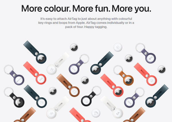 Apple AirTag FineWoven Keyring Case Holder