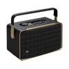JBL Authentics 300 Portable Smart Home Speaker with Built-In Wi-Fi. Music Streaming, Voice Assist, Bluetooth, Retro Design - Black