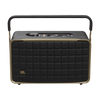 JBL Authentics 300 Portable Smart Home Speaker with Built-In Wi-Fi. Music Streaming, Voice Assist, Bluetooth, Retro Design - Black