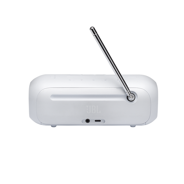 JBL Tuner 2 Portable Radio | Bluetooth Speaker with DAB & FM Radio - White