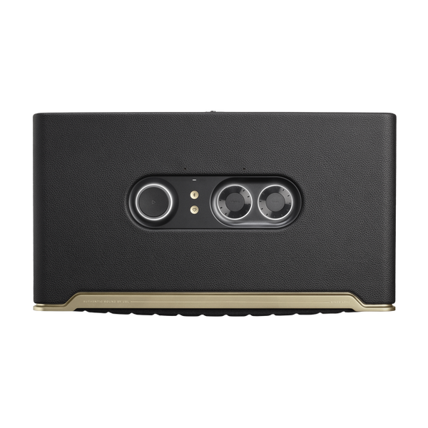 JBL Authentics 500 Hi-Fi Smart Home Speaker with Dolby Atmos, Wi-Fi, Music Streaming, Voice Assist, Bluetooth, Retro Design - Black