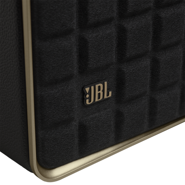 JBL Authentics 500 Hi-Fi Smart Home Speaker with Dolby Atmos, Wi-Fi, Music Streaming, Voice Assist, Bluetooth, Retro Design - Black