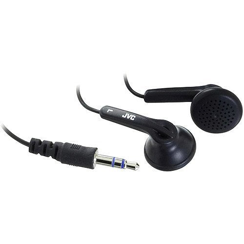 JVC Stereo In-Ear Headphones with Plastic Carry Case - Black - HAF10C