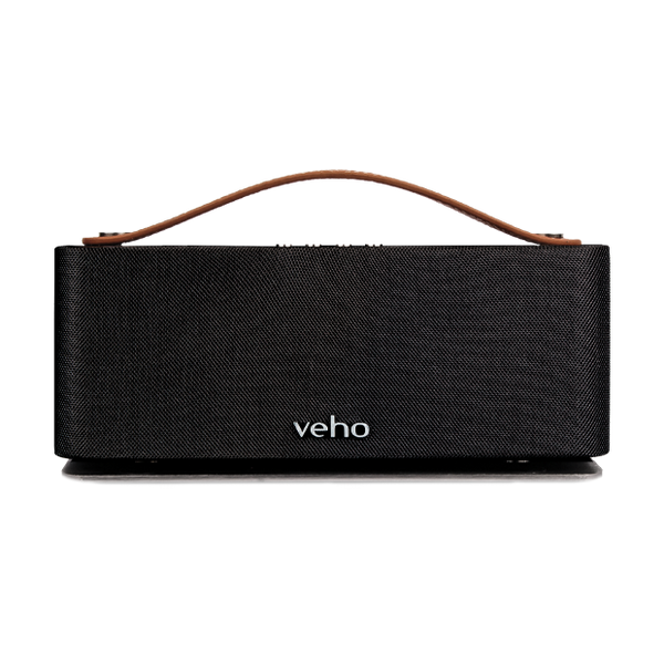 Veho M-Series MR-8 Retro Wireless Speaker and Power Bank - Black - VSS-501-MR8