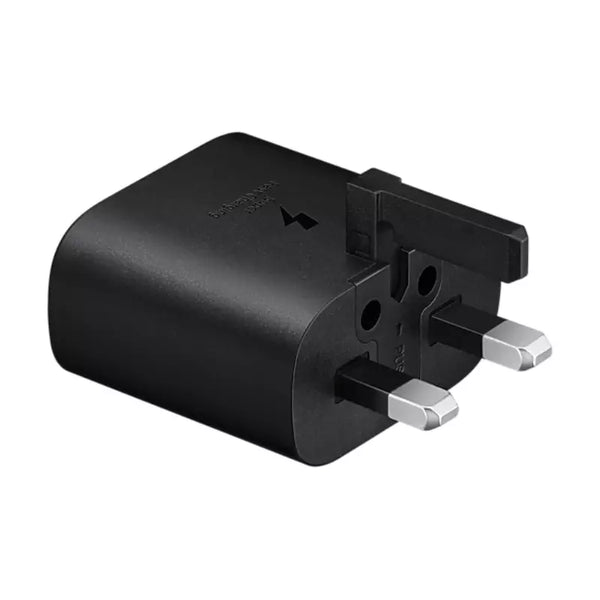 Samsung 25W Super Fast Charging Travel Adapter & USB-C to C Data Cable - Black - EP-TA800XBEGGB