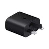 Samsung 25W Super Fast Charging Travel Adapter & USB-C to C Data Cable - Black - EP-TA800XBEGGB